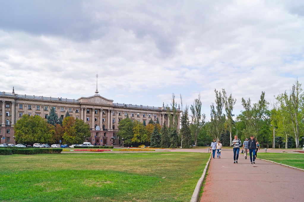 Соборная площадь Николаев
