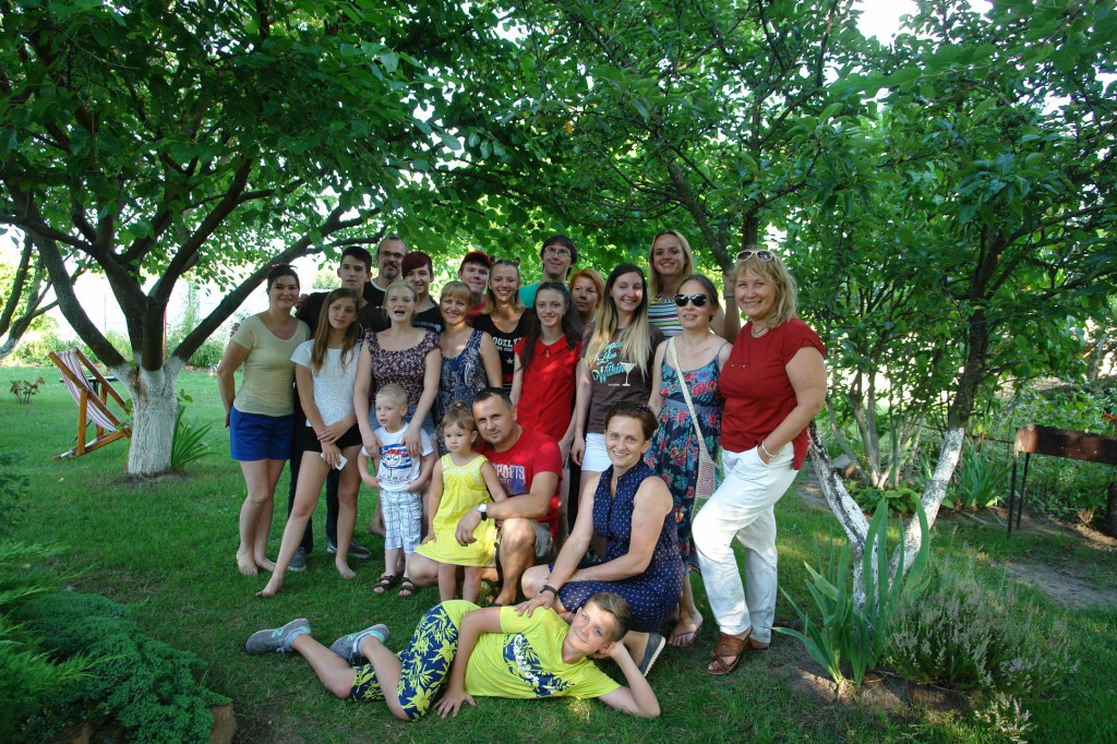 Тренінговий табір "Змістовне літо", фото з учасниками та батьками