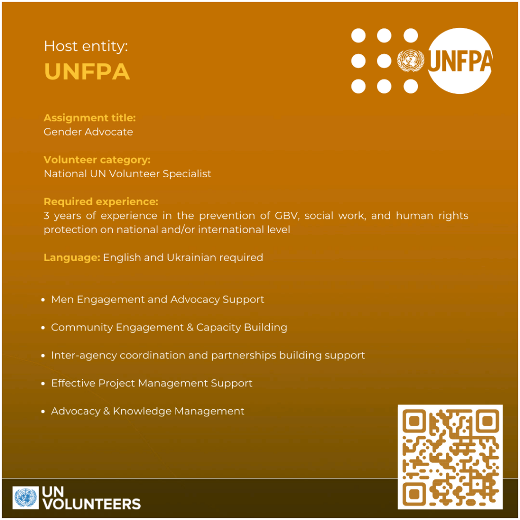 Gender Advocate - UNFPA